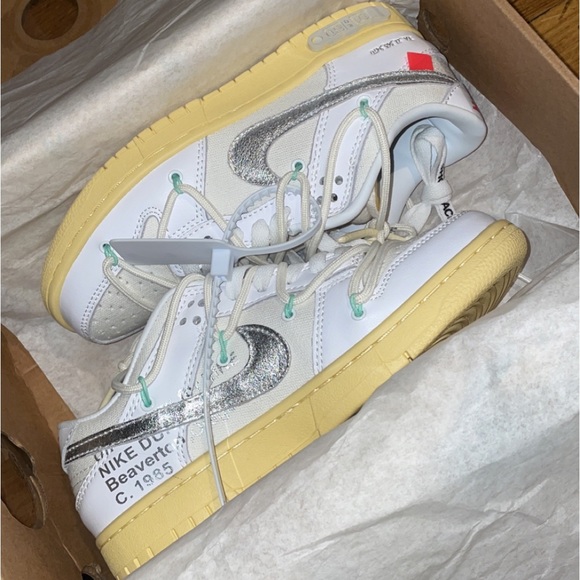 Nike Off White Dunk Lot 1 (size - US 6.5) - Picture 3 of 6